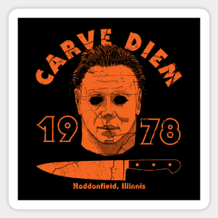 Carve Diem Sticker